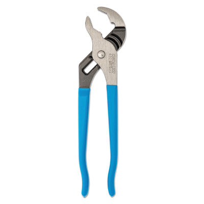 Tongue and Groove Pliers, 10 in, V-Jaws, 7 Adj., Clam Pack