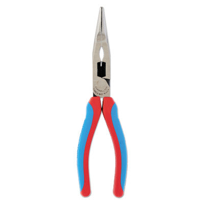 Long Nose Pliers Angled, Angled Needle Nose, High Carbon Steel, 9 5/8 in