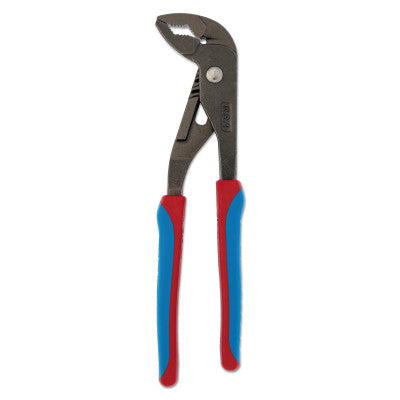 Griplock Pliers, 9 1/2 in, Hex Jaw, 5 Adj., Blue Cushion Grip