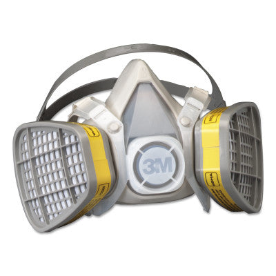 5000 Series Half Facepiece Respirators, Small, Organic Vapors/Acid Gases