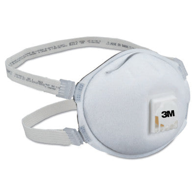 N95 Particulate Respirators, Half Facepiece, Non-Oil Filter, White