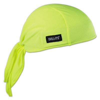 Chill-Its 6615 High-Performance Dew Rags, 6 in X 20 in, Hi-Vis Lime