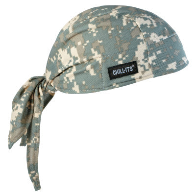 Chill-Its 6615 High-Performance Dew Rags, 6 in X 20 in, Camo