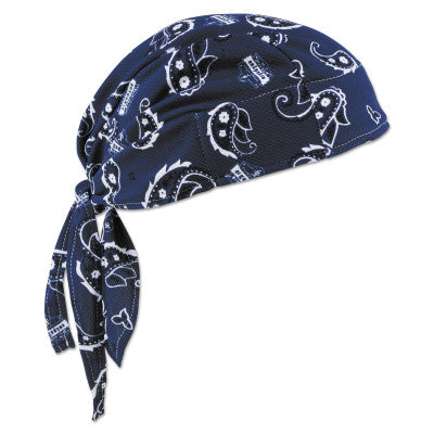 Chill-Its 6615 High-Performance Dew Rags, 6 in X 20 in, Navy Western