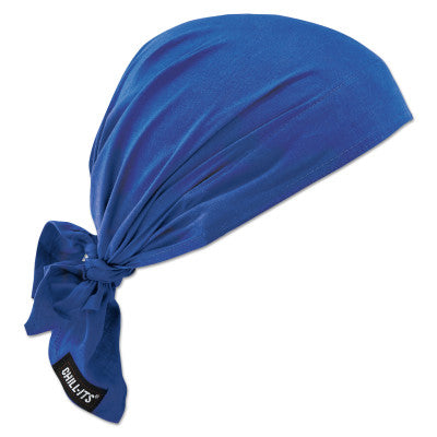 Chill-Its 6710CT Evaporative Cooling Triangle Hats w/ Cooling Towel, Solid Blue