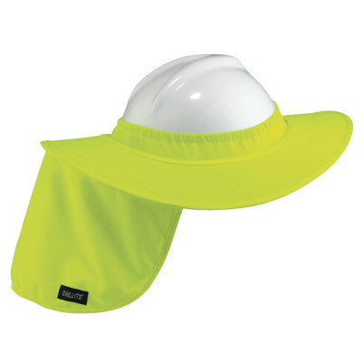 Chill-Its Hard Hat Brim with Shade, Lime Green