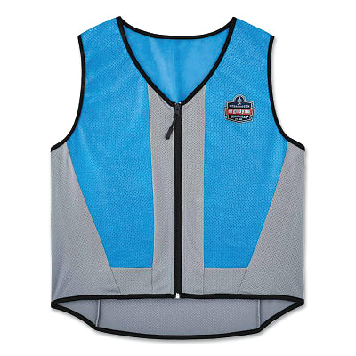 6667 BLUE WET EVAPORATIVE COOLING VEST - PVA