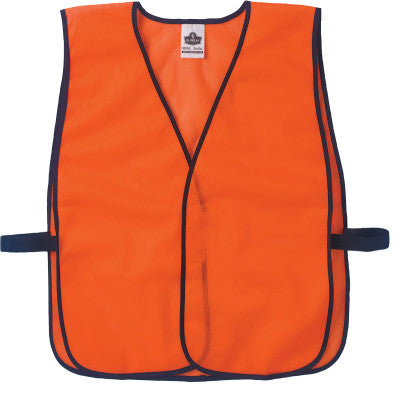 GloWear Non-Certified Vests, 8010HL, One Size, Orange