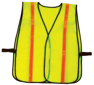 GloWear Non-Certified Vests, 8040HL, One Size, Lime, Hi-Gloss