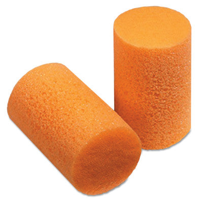 FirmFit Earplugs, Foam, Polybag, Uncorded, 30dB, Orange