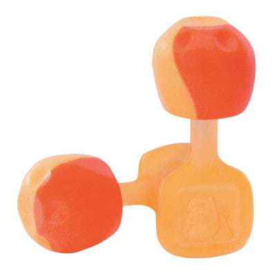 TrustFit Pod Earplugs, Foam, Orange, Uncorded