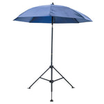 Heavy Duty Umbrella,  6 1/2 ft H, Blue, Vinyl