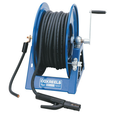 Large Capacity Welding Reel, #2-300ft;#1-250ft;#1/0-200ft;#2/0-150ft, Hand Crank