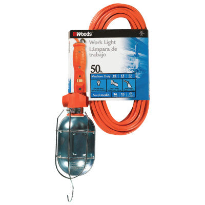 Metal Work Light with Switch