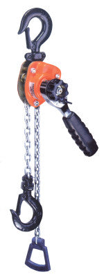 Series 602 Mini Rachet Lever Hoist, 550 lb Capacity, 5 ft Lifting Height