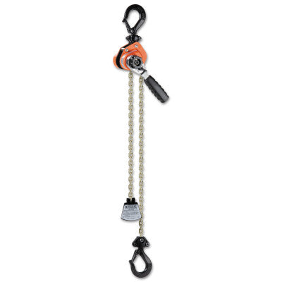 Mini Ratchet Lever Hoists, 1100 lb Capacity, 1 Fall, 78 lb Pull