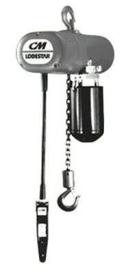 Lodestar Electric Hoist Suspensions, Rigid Hoist Hook, Steel