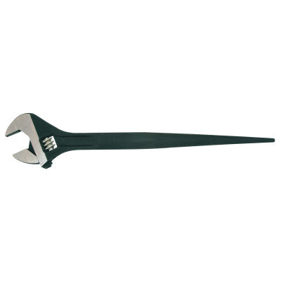 Construction Wrench, 10 5/8 in Long, 1 1/8 in Opening, Black Oxide
