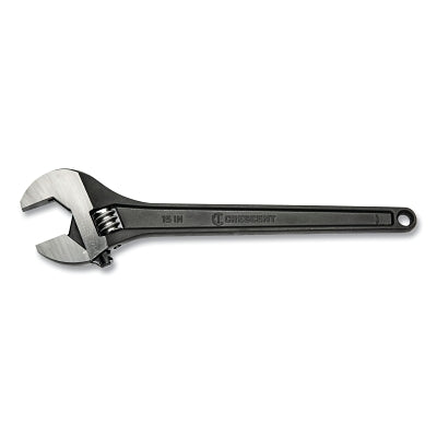 WRENCH BLACK ADJ TAPEREDHANDLE 15"