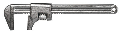 Straight Hex Pipe Wrenches, 90 Head Angle, Steel Body Jaw, 9 in