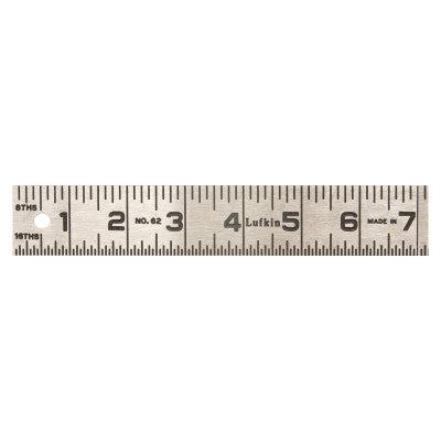 One-Piece Rulers, 6 ft, Steel