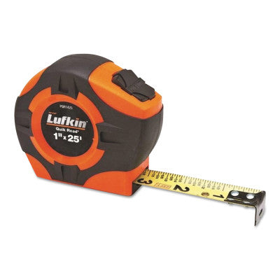 Quickread Power Return Tapes, 1 in x 25 ft, Hi-Viz Orange