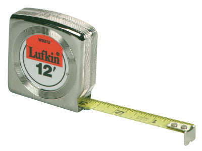 Mezurall Measuring Tapes, 3/4 in x 12 ft, A2 Blade