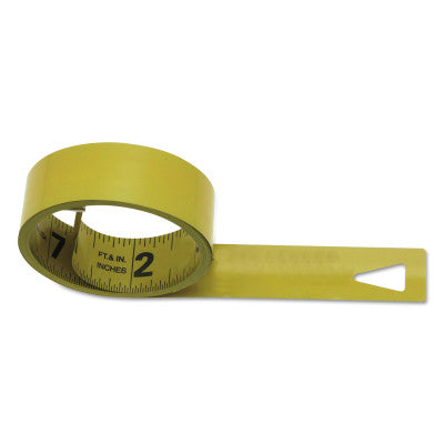 Mezurall Measuring Tapes, 1/2 in x 12 ft, Black