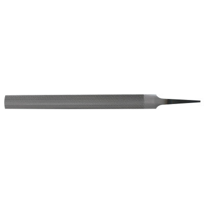 Half Round Bastard Files, 8 in, Tapered Handle