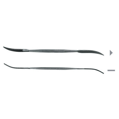 Silversmith's Riffler Files, 7 1/2 in, #3