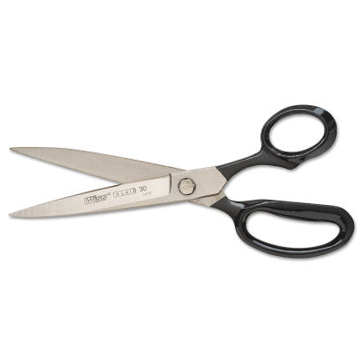 Solid Steel Straight Trimmers, 8 1/8 in, Black