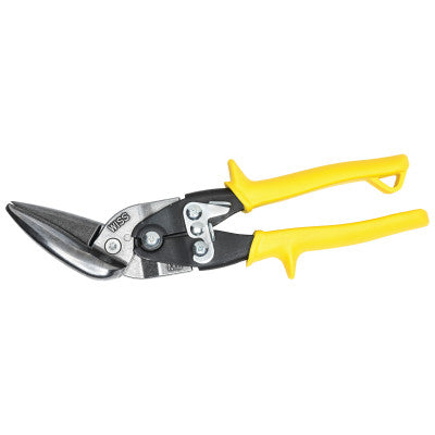 Offset Straight Snips, 3 in Cut, Cuts Straight