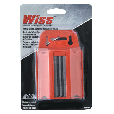 Replacement Utility Knife Blades, 4 1/2", Steel