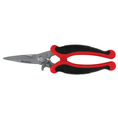 EZ Utility Snips, Cushion Grip Handle, Cuts Straight