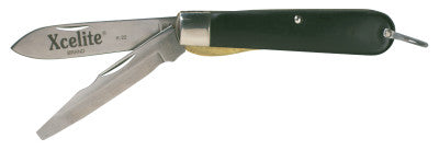 Electrician's Knives, Knife & Screwdriver Tip, Steel Blade