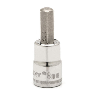 Hex Bit Metric Sockets, 3/8 in Dr, 6 mm Opening