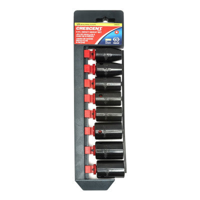 8 PC1/2" DRIVE IMPACT SOCKET SETSAE