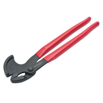 Nail Puller Pliers, Straight Jaw, 11 in Long