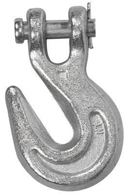 473 Series Clevis Grab Hooks, 5/8 in, 18,100 lb, Painted Orange