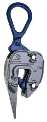 GX Style Sharp Leg Clamps, 1/2 ton WWL, 1/16 in-5/8 in Grip