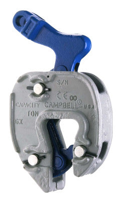 GX Style Chain Connector Clamps, 1 ton WWL, 1/16 in-3/4 in Grip