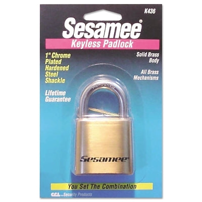 SESAME KEYLESS PADLOCKS4" SHACKLE CLEARANCE