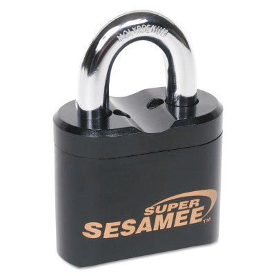 Super Sesamee Keyless Padlocks, 7/16 in Diam., 7/8 in W X 1 in H