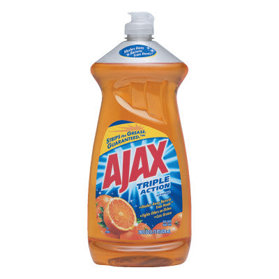 Dish Detergent, Liquid, Orange Scent, 28 oz Bottle