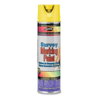 SURVEY MARKING PAINT YELLOW 20 OZ CAN (17 OZ NET