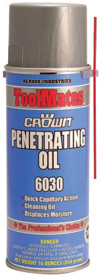 Crown Penetrating Oils, 16 oz, Aerosol Can