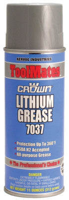 Lithium Grease, 11 oz, Aerosol Can