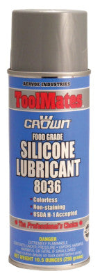 Food Grade Silicone Lubes, 16 oz Aerosol Can