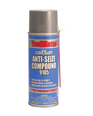 Anti-Seize Compounds, 16 oz Aerosol Can, Black