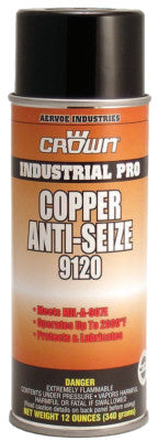 Anti-Seize Compounds, 16 oz Aerosol Can, Copper